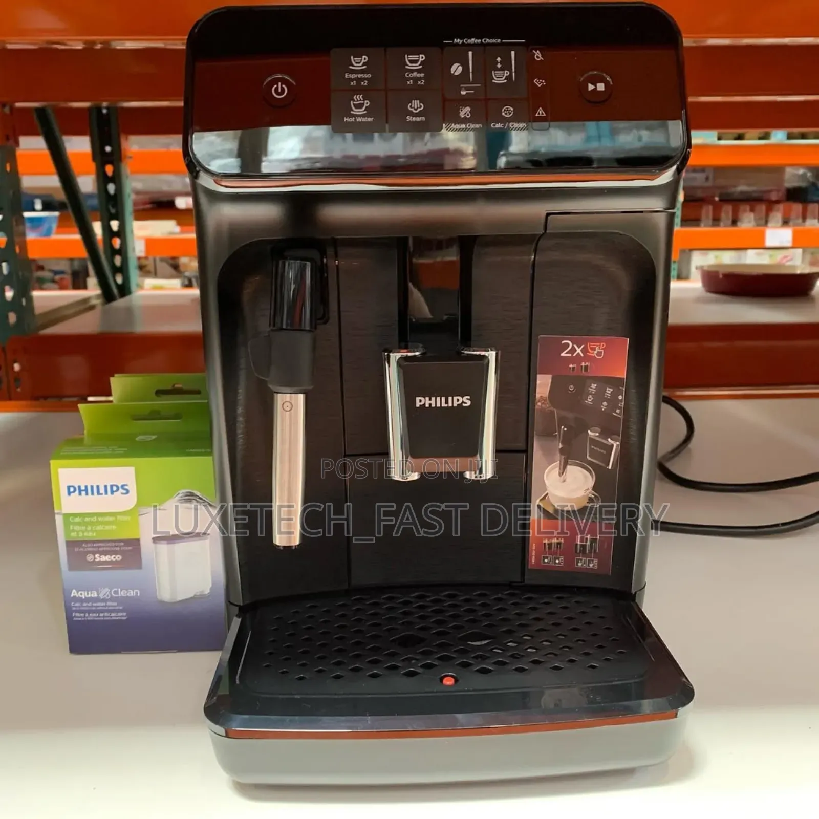 Philips Automatic Espresso Machine Ep-1221 With a Built-in Grinder