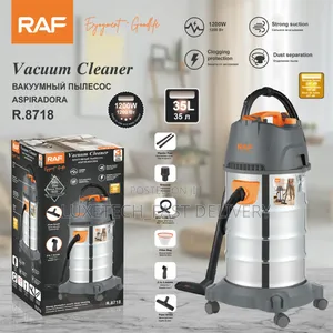 Raf R.8718 Industrial Wet and Dry Vacuum Cleaner 35-Litres