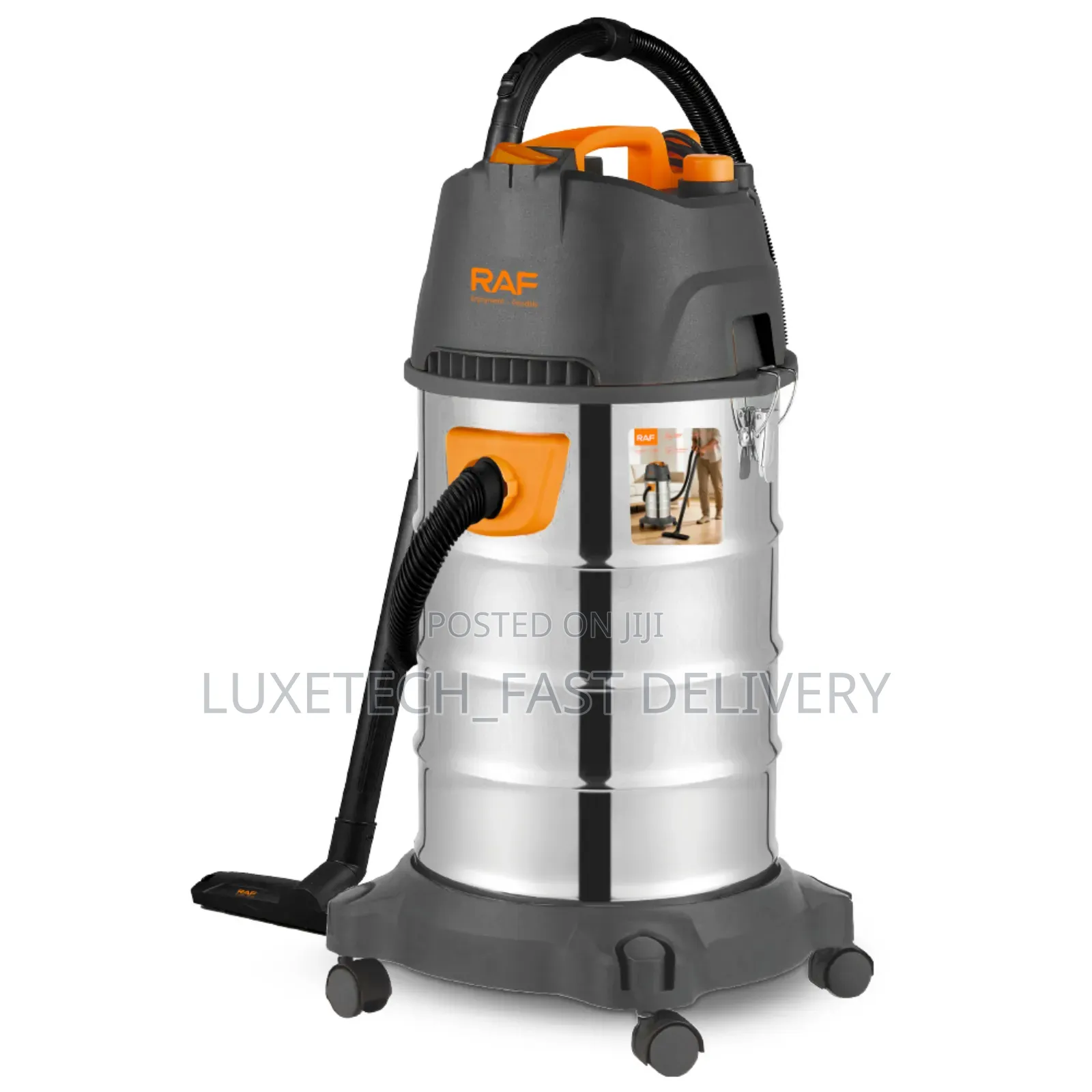 Raf R.8718 Industrial Wet and Dry Vacuum Cleaner 35-Litres
