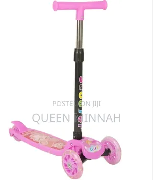 Baby Scooter With Three Plastic Wheels