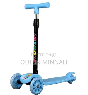 Baby Scooter With Three Plastic Wheels