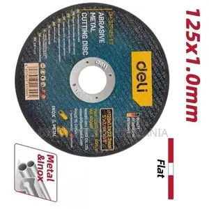 Deli Abrasive Metal Cutting Disc 125x1.0x22.2mm