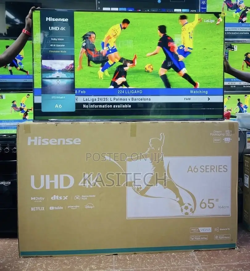 Hisense A6 Series Smart Tv 65”