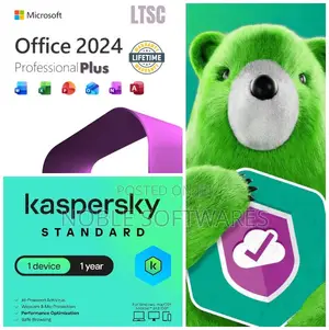 Microsoft Office 2024 Professional Plus + Kaspersky Standard 2026