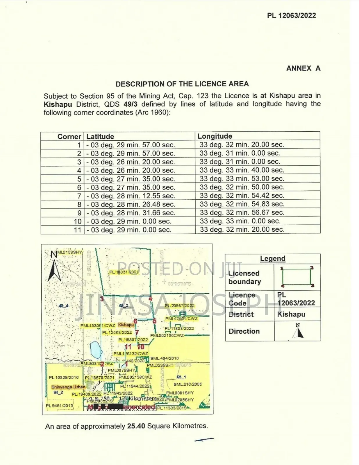 Diamond Mining Land for Sale