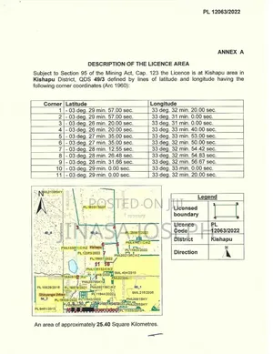 Diamond Mining Land for Sale