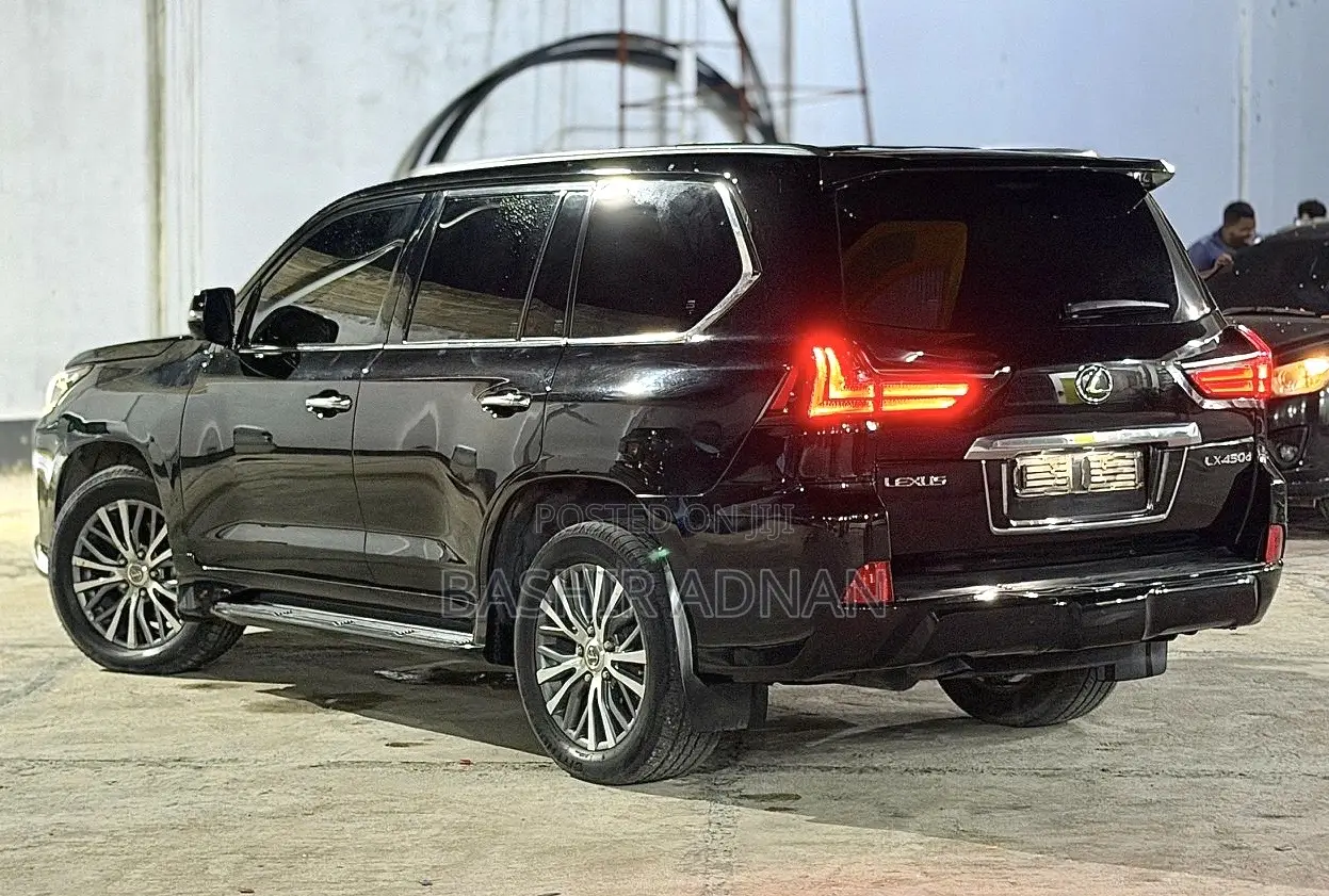 Lexus LX 450d AWD 2018 Black