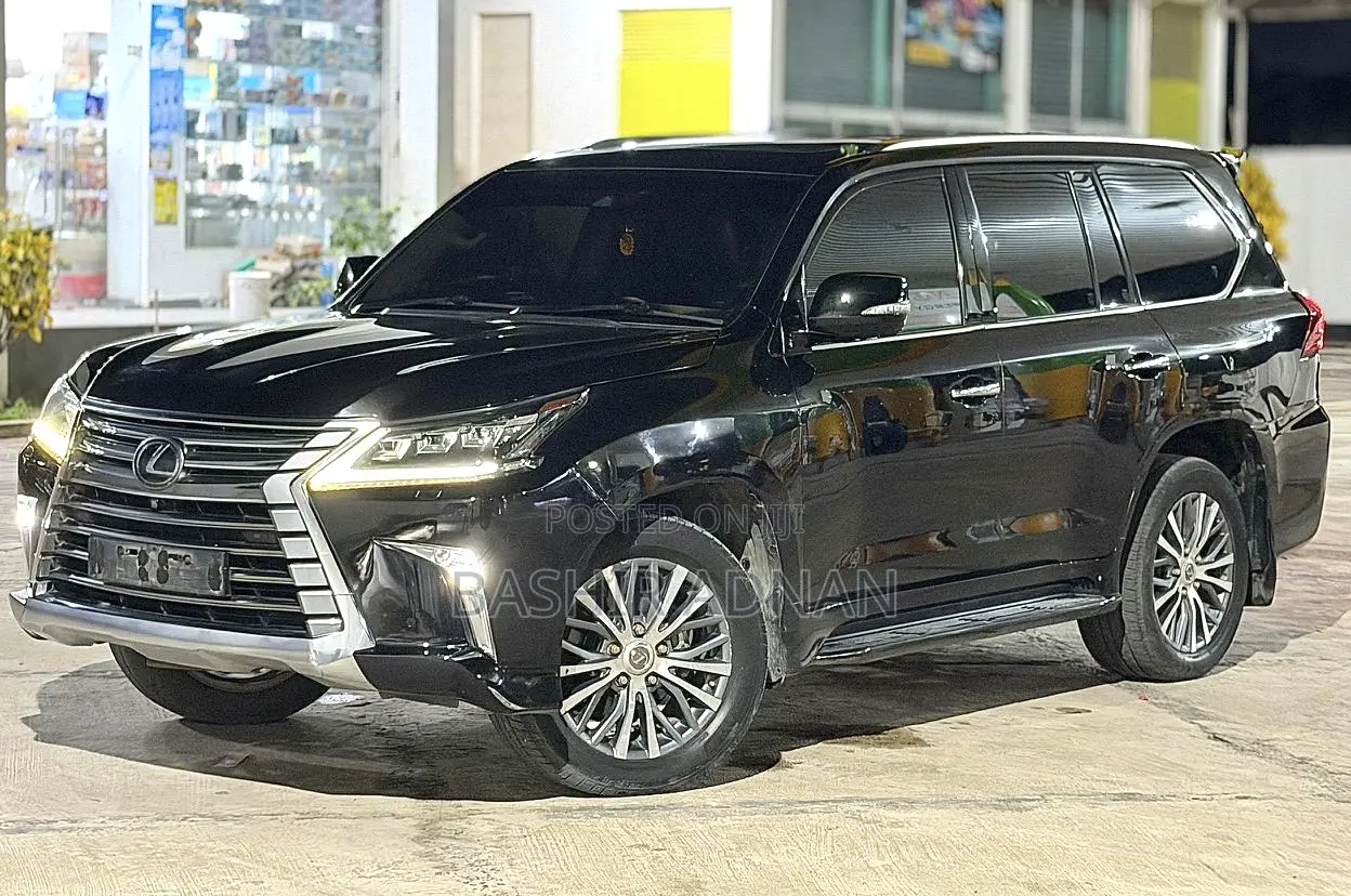 Lexus LX 450d AWD 2018 Black