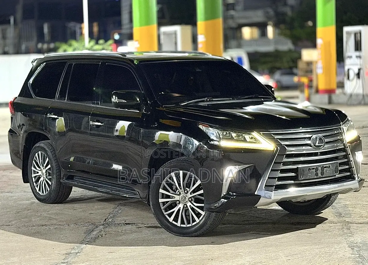 Lexus LX 450d AWD 2018 Black