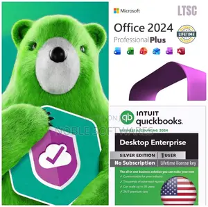 Microsoft Office 2024 Professional Plus + Quickbooks Enterprise 2024