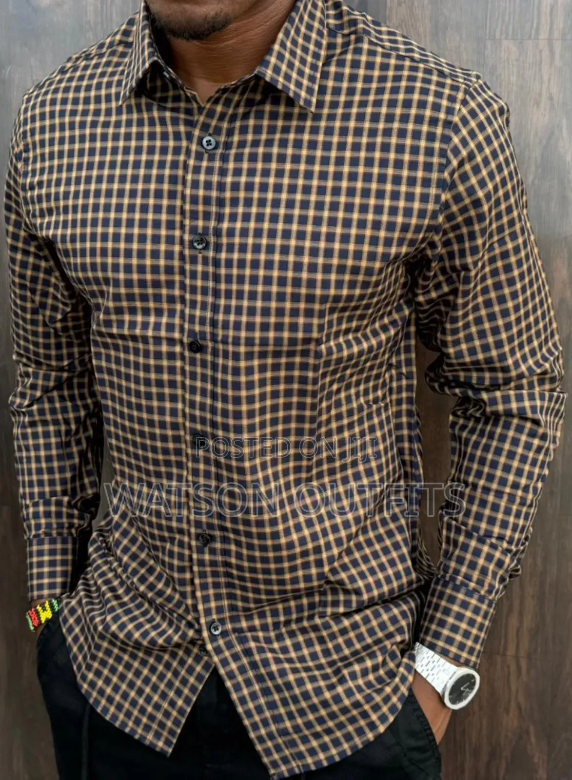 Men's Classical Shirts or Shati Kwa Wanaume or Za Kiume Top Smart