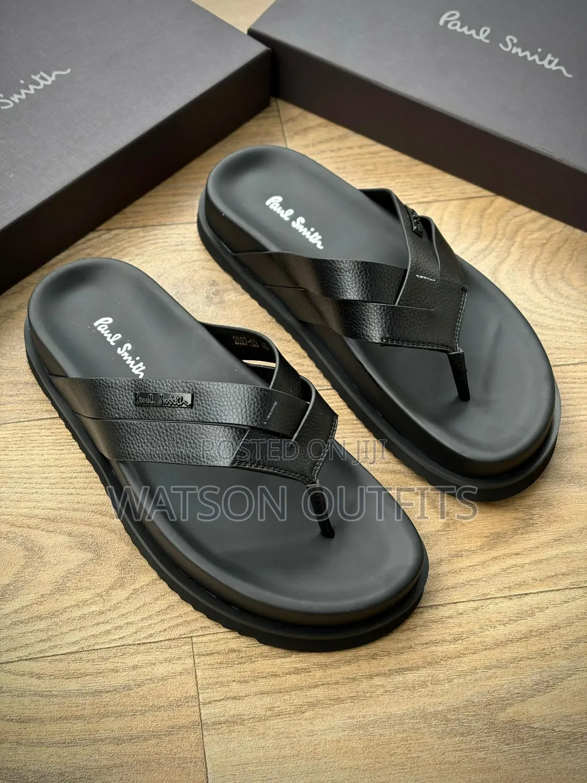 Paul Smith Well Designed and Branded Men's Leather Sandals