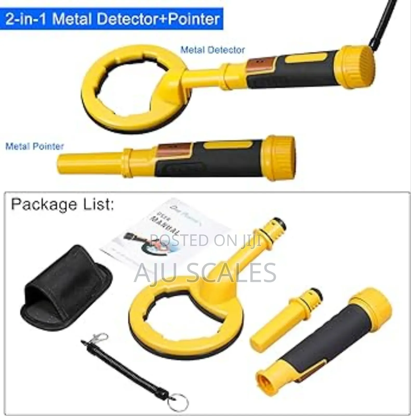 Pin Pointer Metal Detector 2 in 1