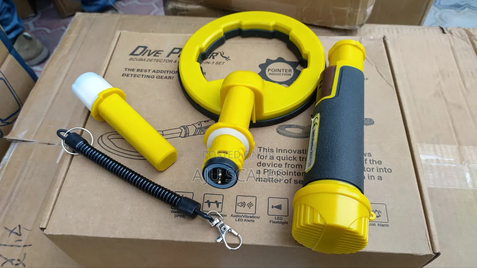 Pin Pointer Metal Detector 2 in 1