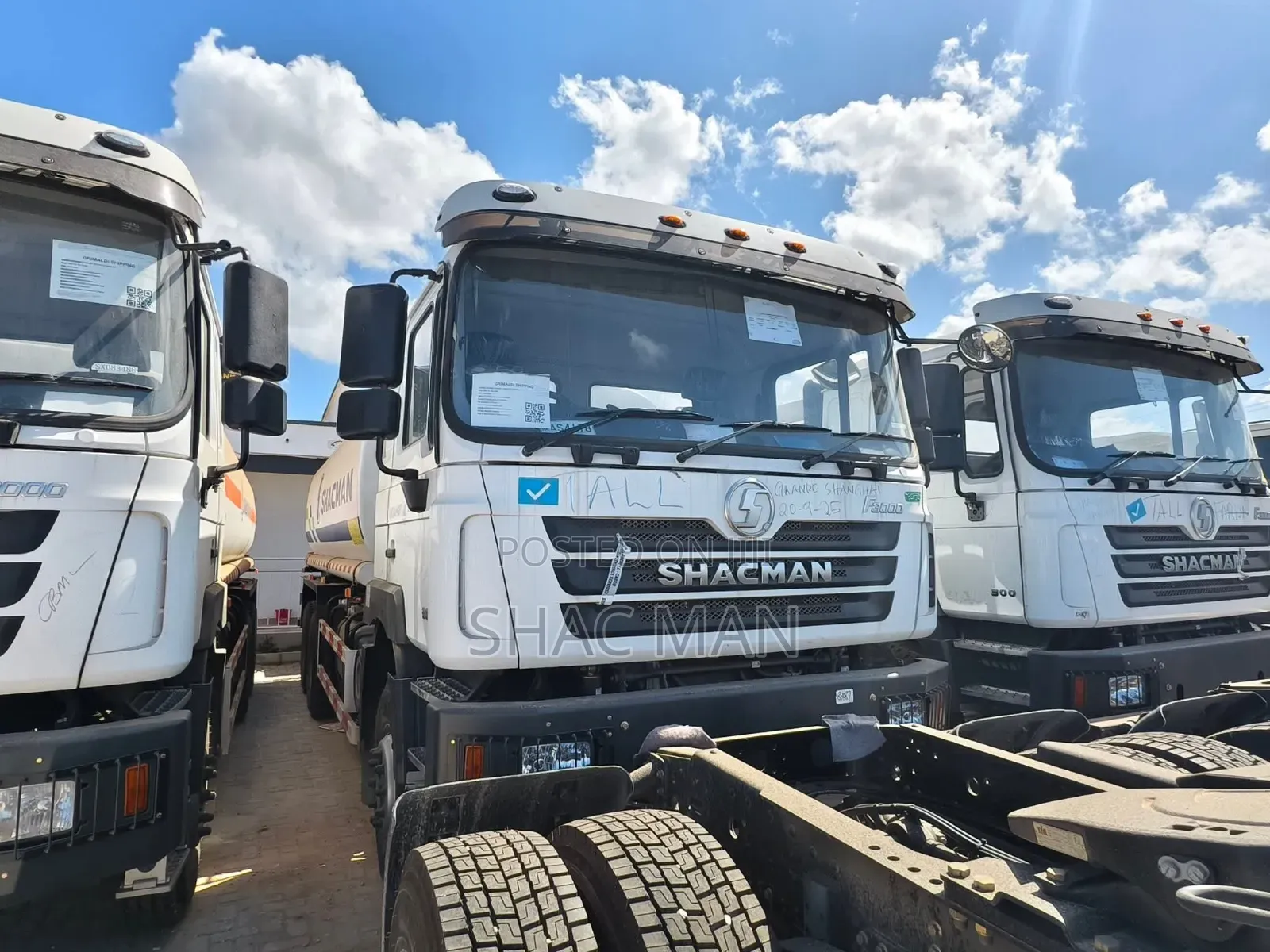 Shacman Water Bowser and Fuel Tanker