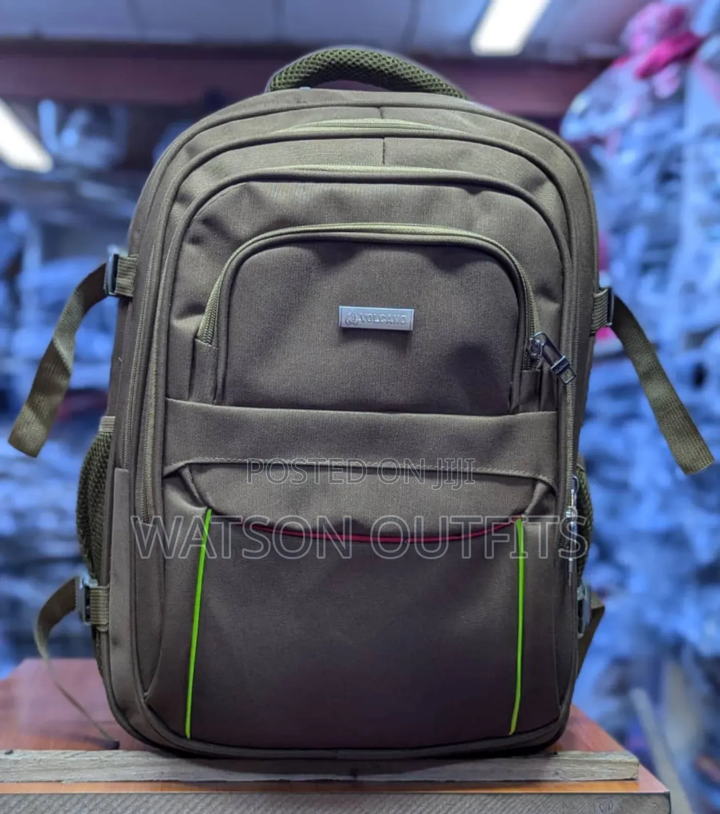 Volcano Brand Unisex Back Bags