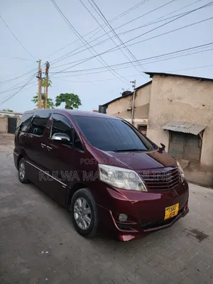 Toyota Alphard 2007 Maroon
