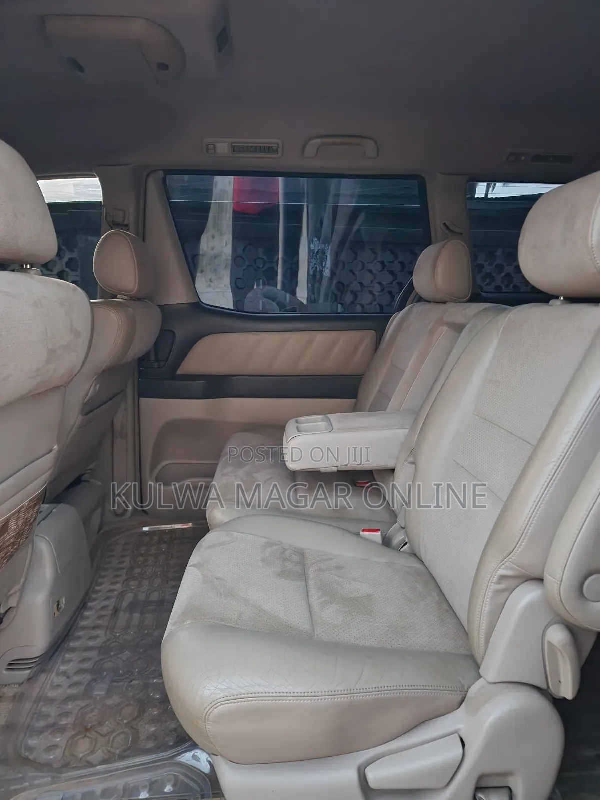 Toyota Alphard 2007 Maroon