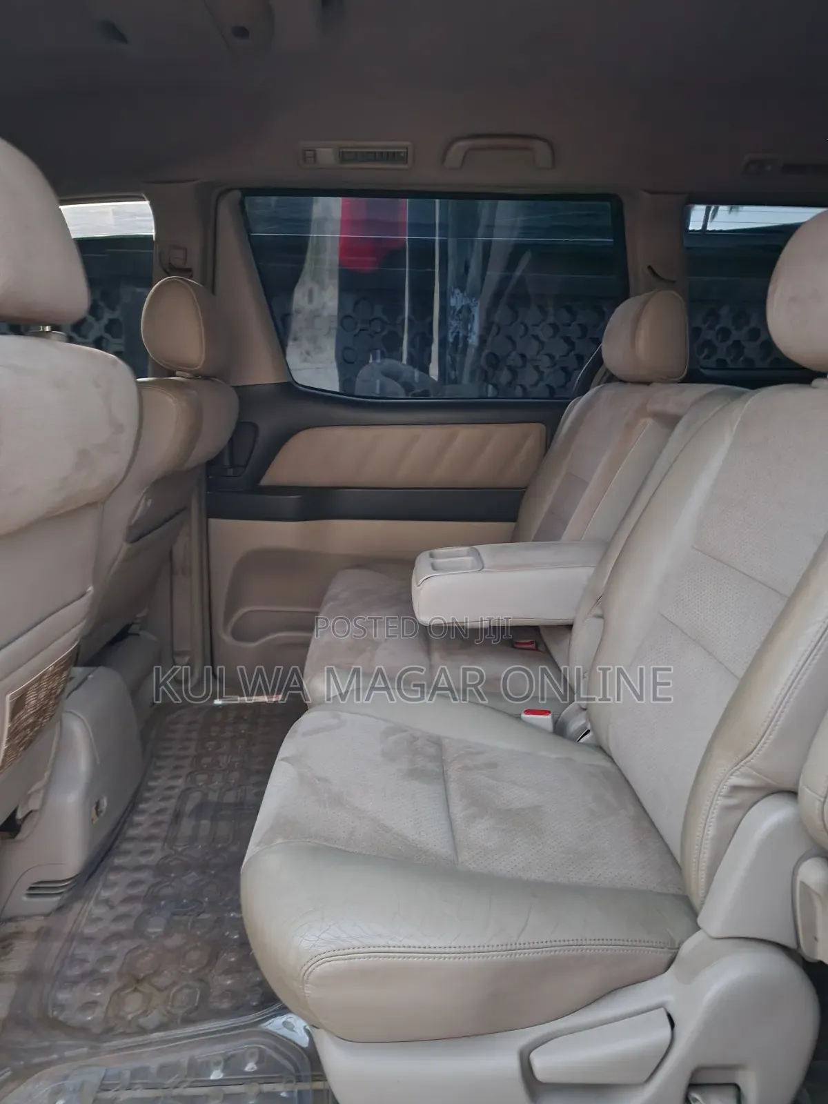 Toyota Alphard 2007 Maroon