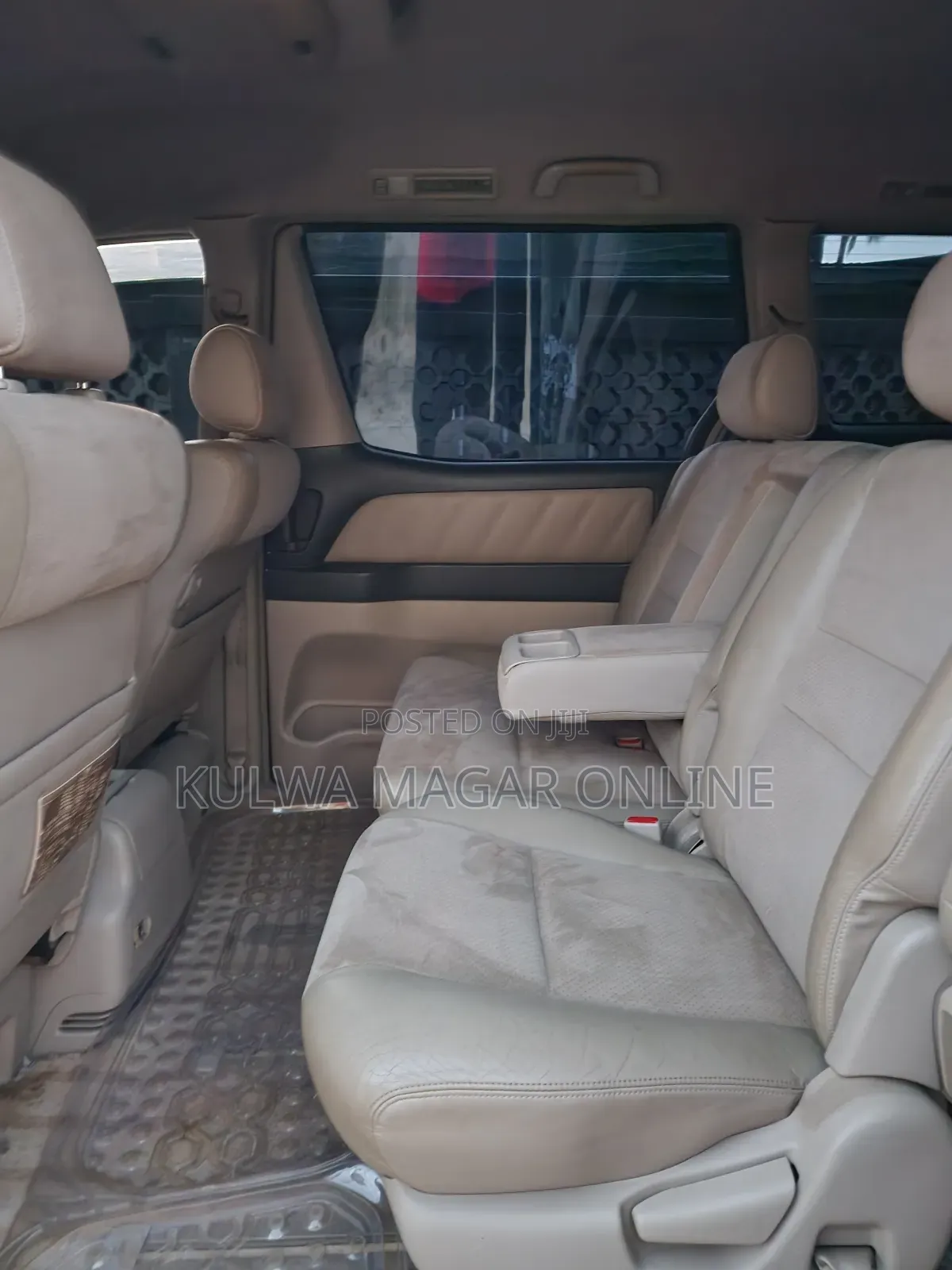 Toyota Alphard 2007 Maroon
