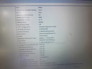 New Laptop HP 8GB Intel Core i7 SSD 512GB