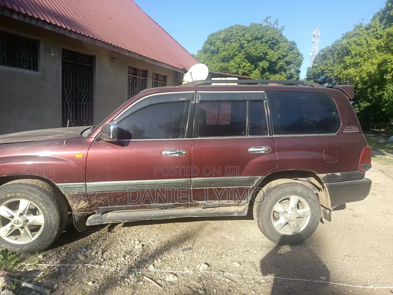 Toyota Land Cruiser 100 4.2 TD 2005 Red