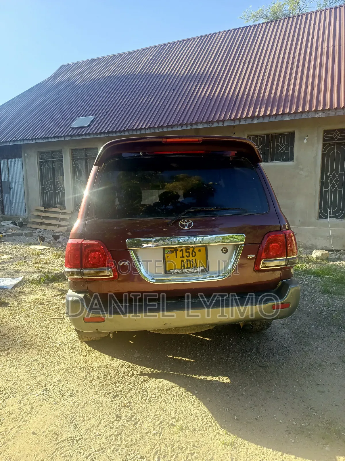 Toyota Land Cruiser 100 4.2 TD 2005 Red