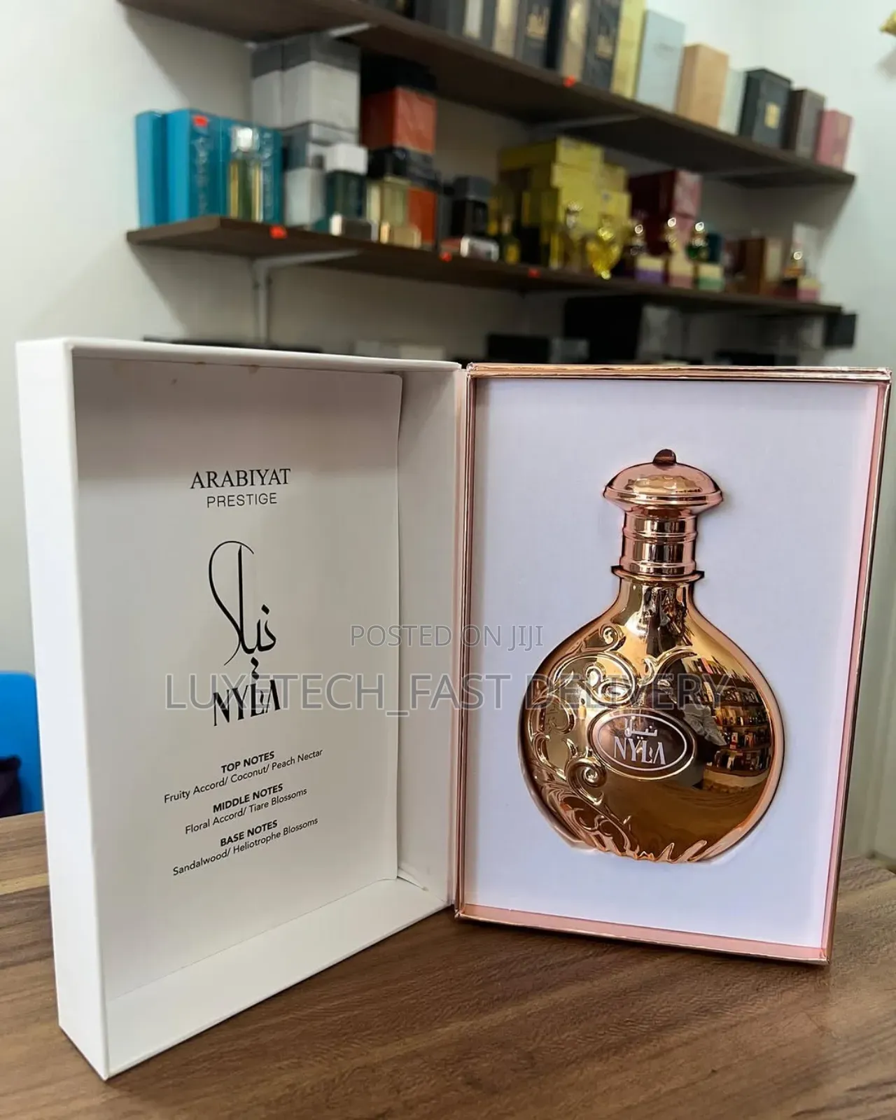 Nyla Eau De Parfum, a Luxurious Women's Floral Fragrance