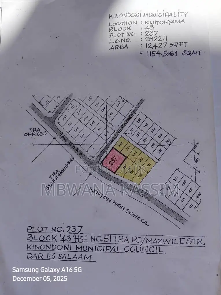 Prime Commercial / Investment Property for Sale – Mwenge (Tra Road)