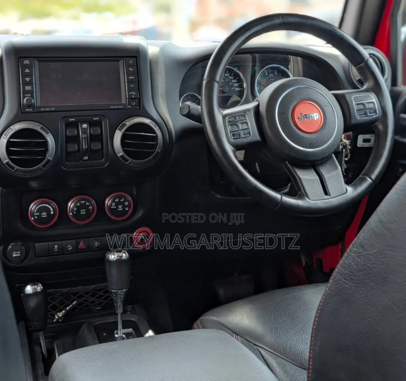 Jeep Wrangler 2016 Red