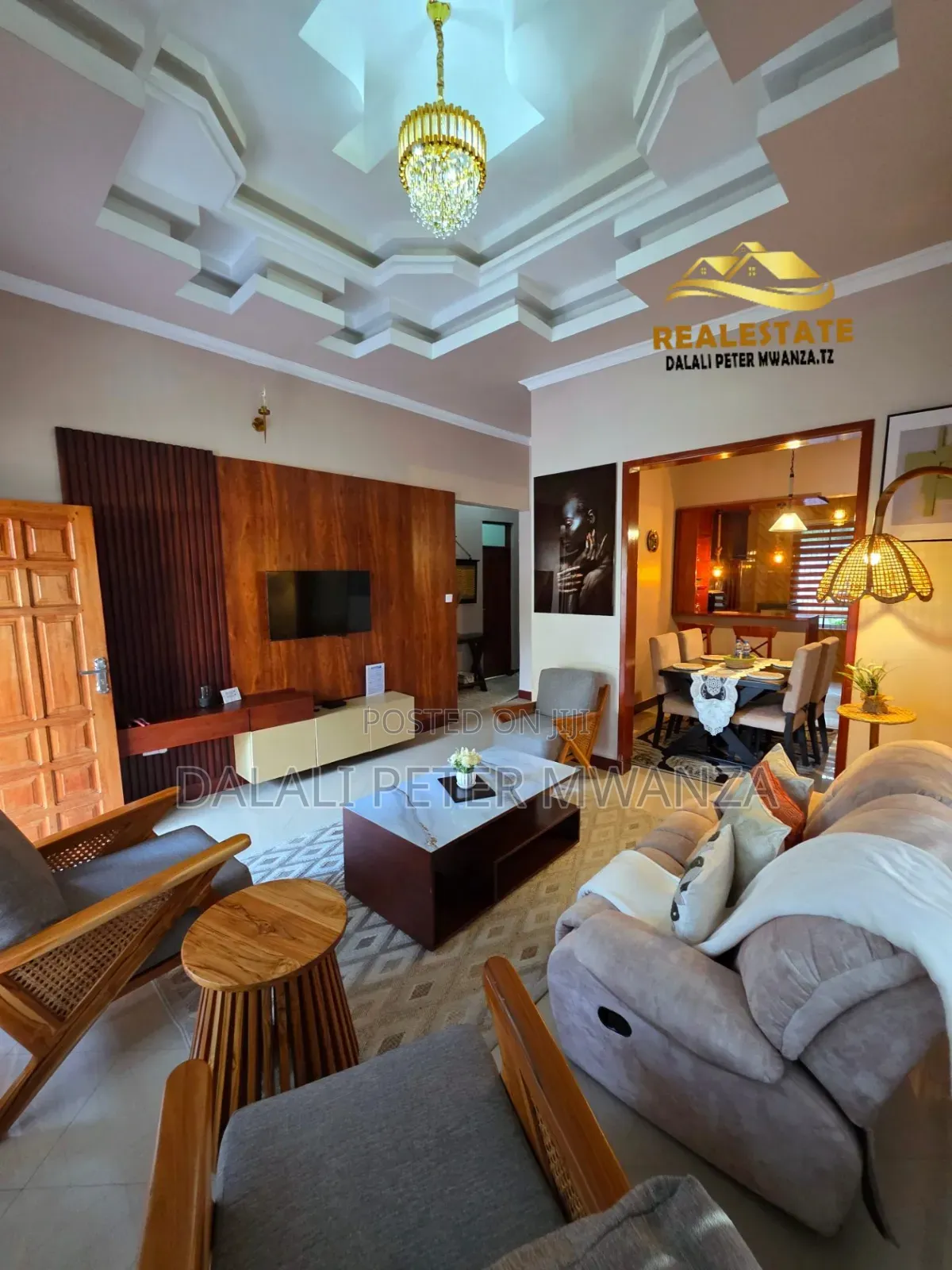Furnished 2bdrm House in Rock City, Ilemela Ward for rent