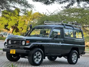 Toyota Land Cruiser 1986 Gray