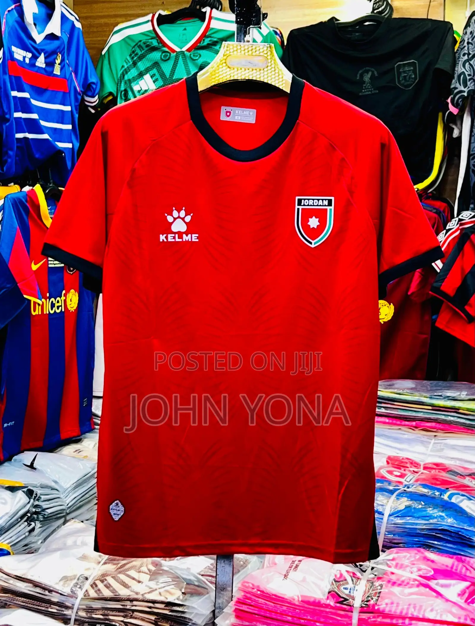 Jordan National Team Soccer Jersey For The 2024-2026 Seasons