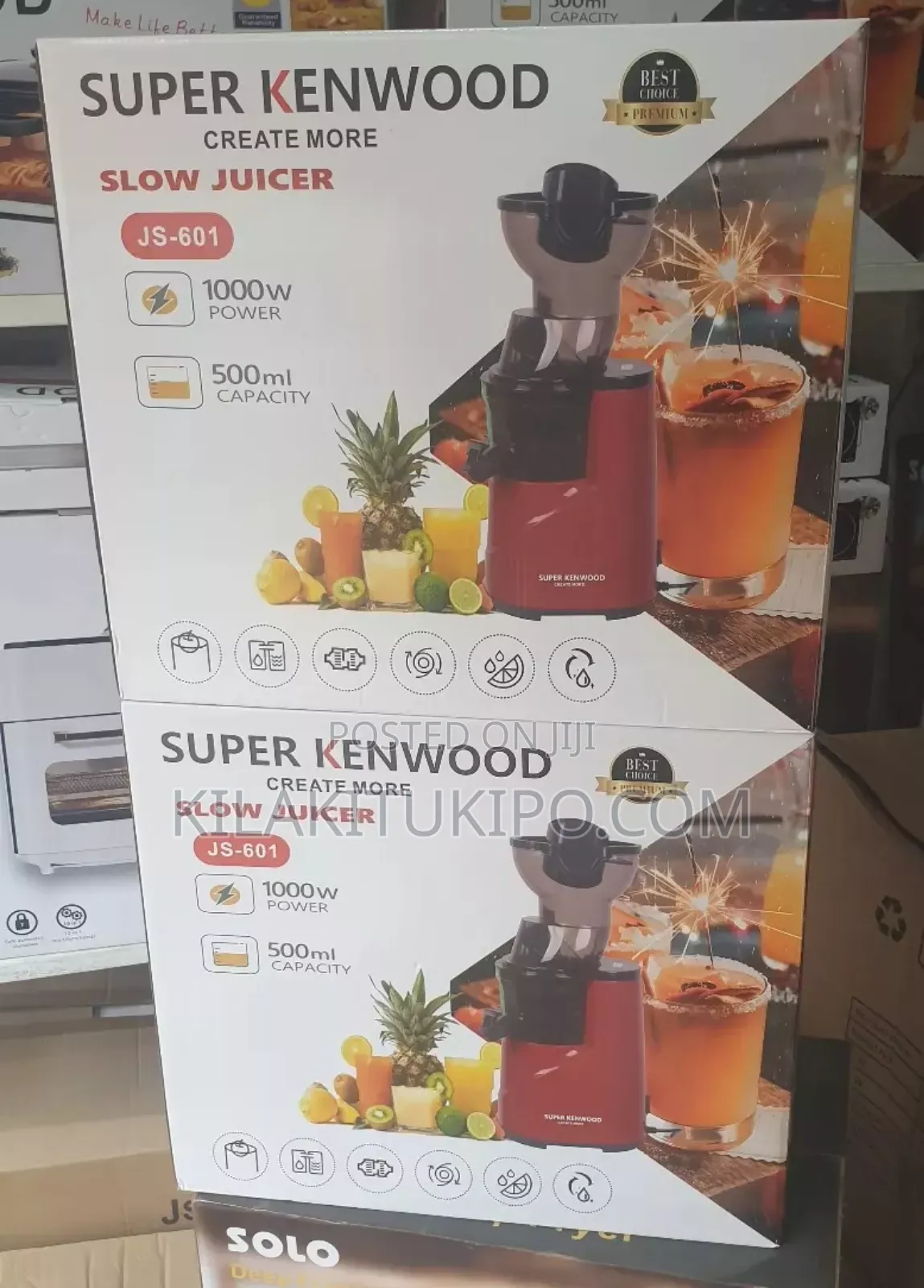 100w Slow Juicer 500ml