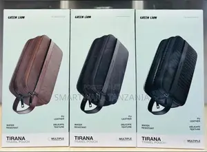 Green Lion Tirana Travel Pouch Pu Leather Water Resistant 3 Colors