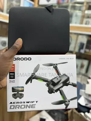 Porodo Aeroswift Drone 50m Height Range 7km/H With Carry Case