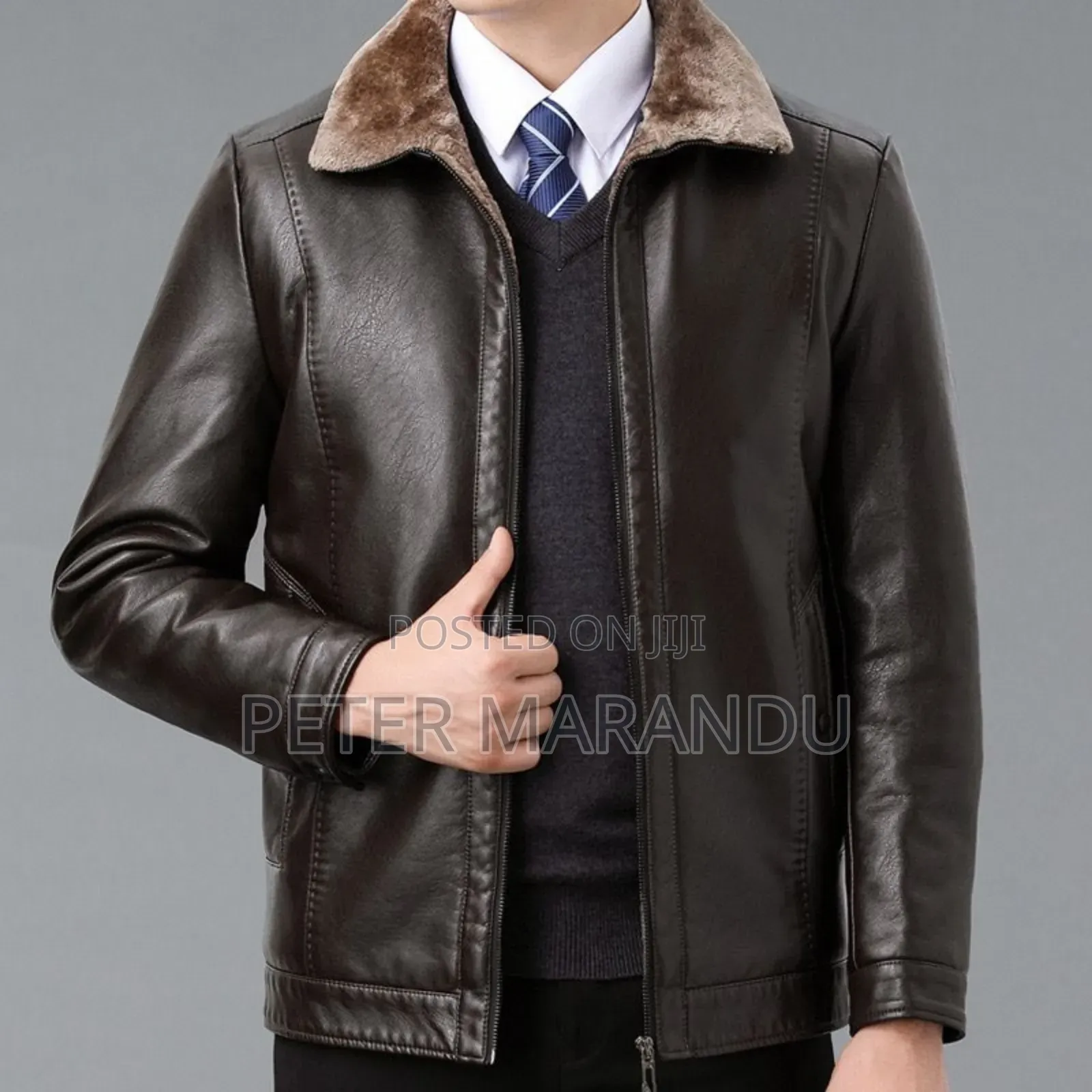 Leather Jacket for Men's