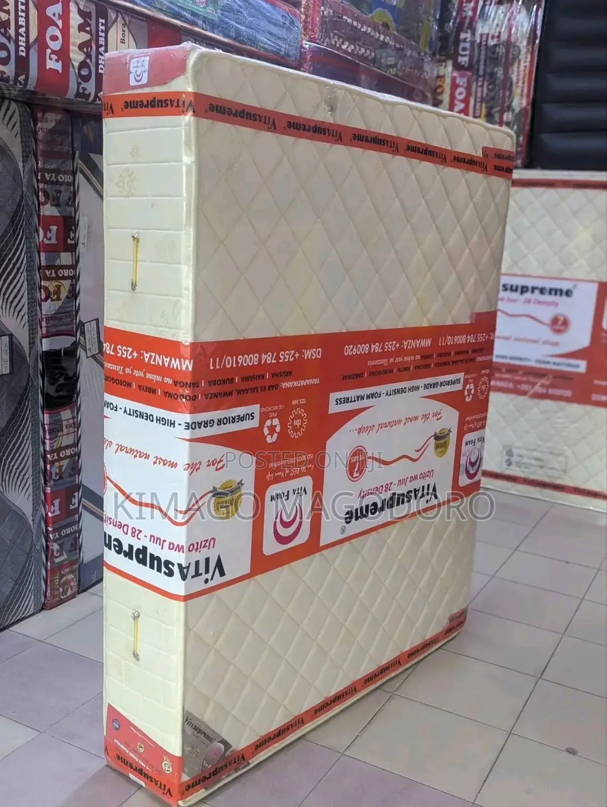 Pata Usingizi Wa Kweli Godoro 5x6x8 Vitasupreme
