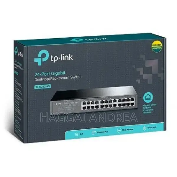 Tp-Link 24-Port Gigabit Rackmount Switch Tl-Sg1024d