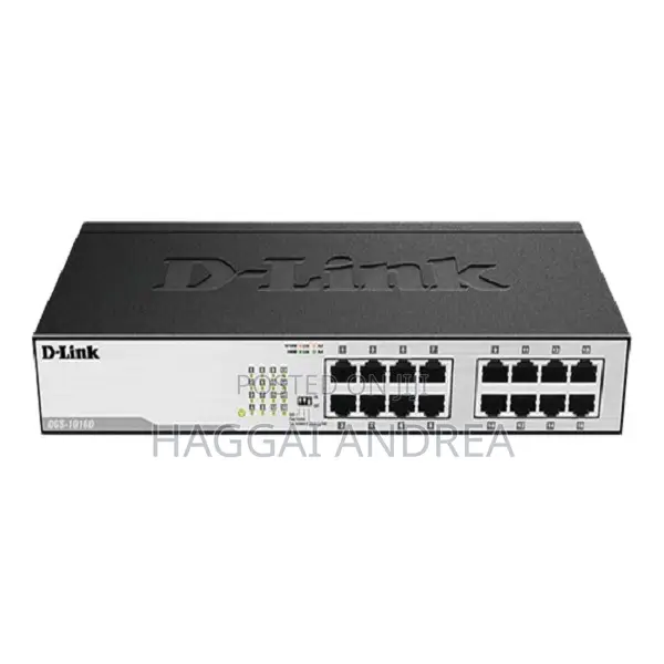 D-Link Dgs‐1016c 16‐Port Gigabit Unmanaged Switch