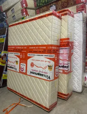 Amka Bila Maumivu Ya Mgongo Na Godoro Vitasupreme Size Fut 5*6*8