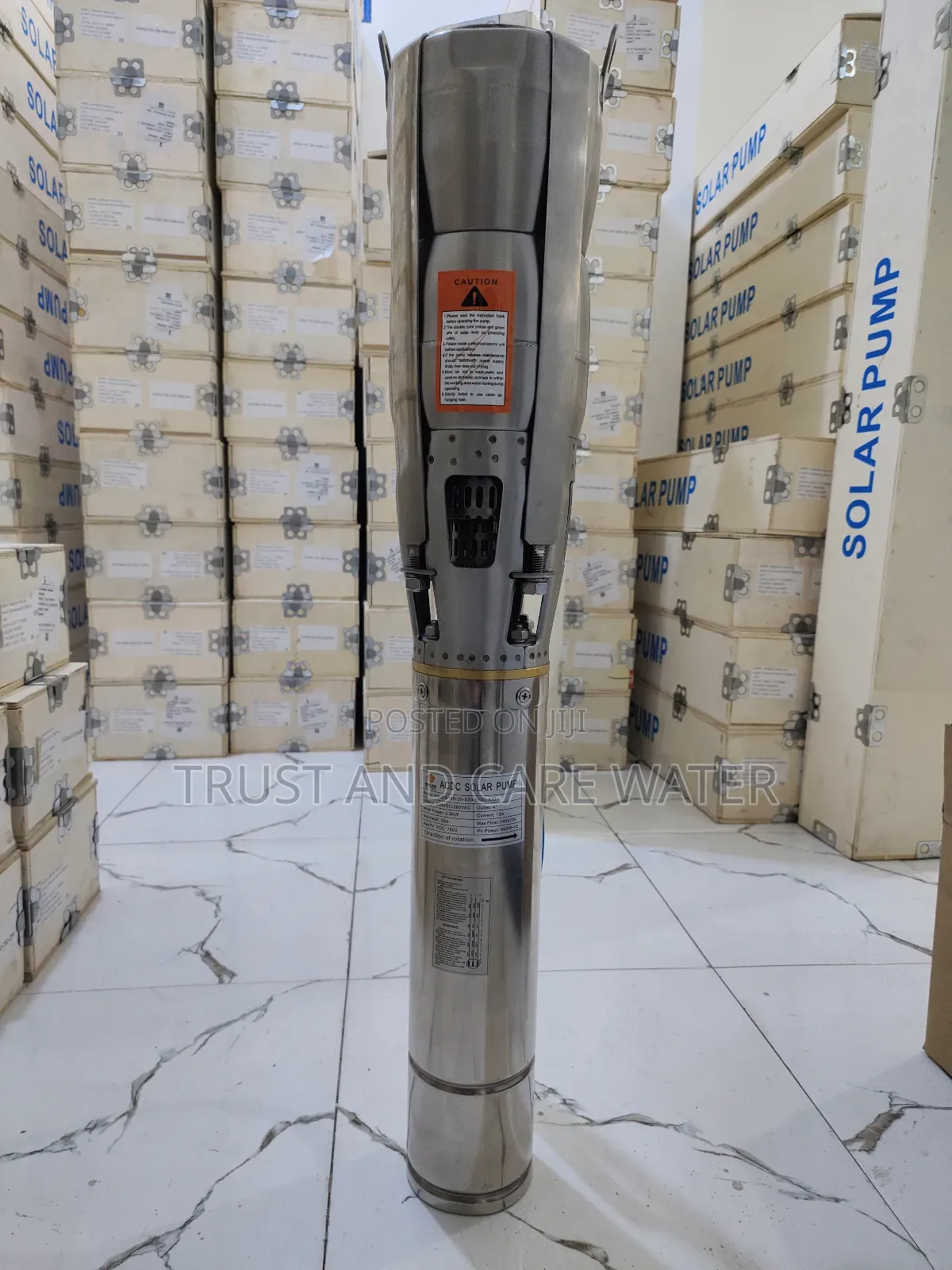 Solar Pump 7.5hp/Kw5.5 Dc/Ac (4inch)