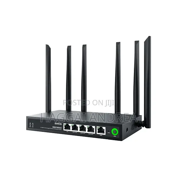 Netis Nbw1800ax Ax1800 5-Port Gigabit Wireless Wifi6 Enterprise Router