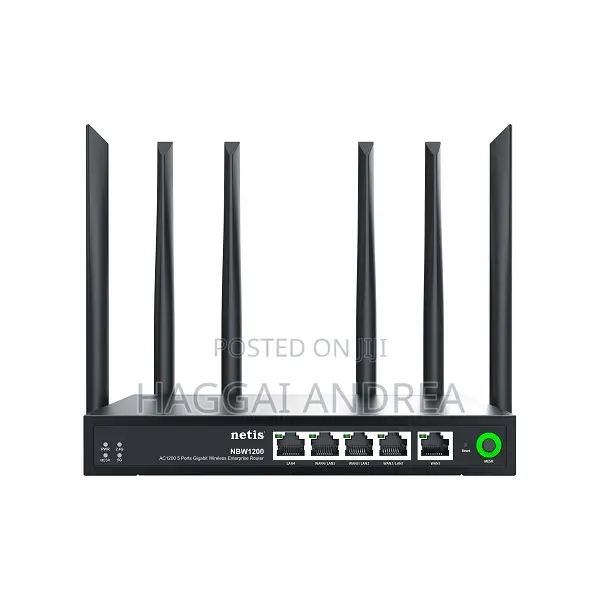 Netis Nbw1200 Ac1200 5-Port Gigabit Wireless Enterprise Router