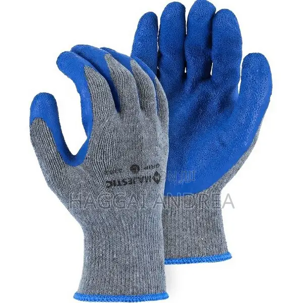 Safety Gloves Pair (Diamond Grip Hand Gloves)