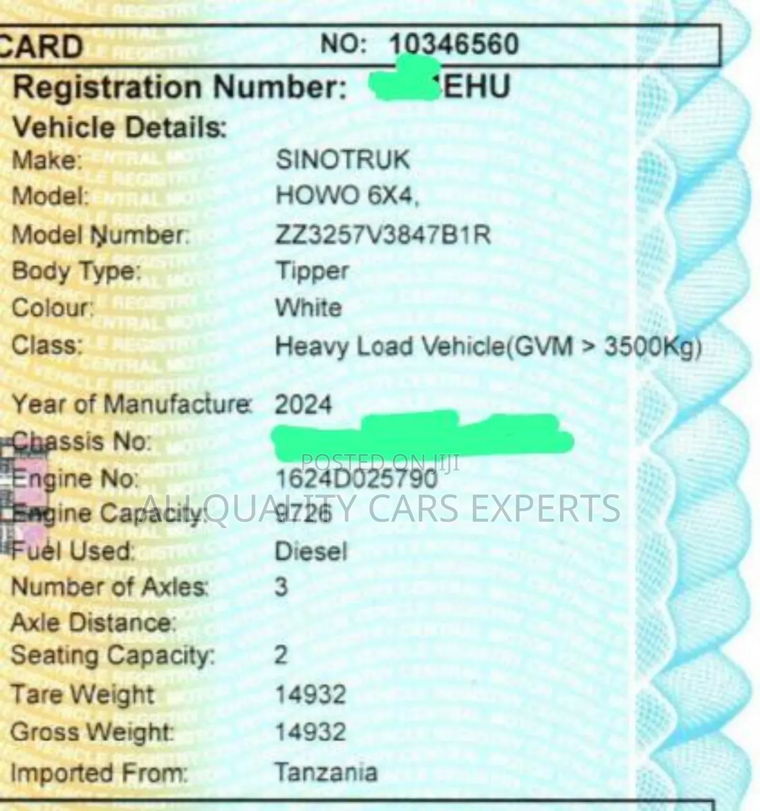 Sinotruk Howo 2024