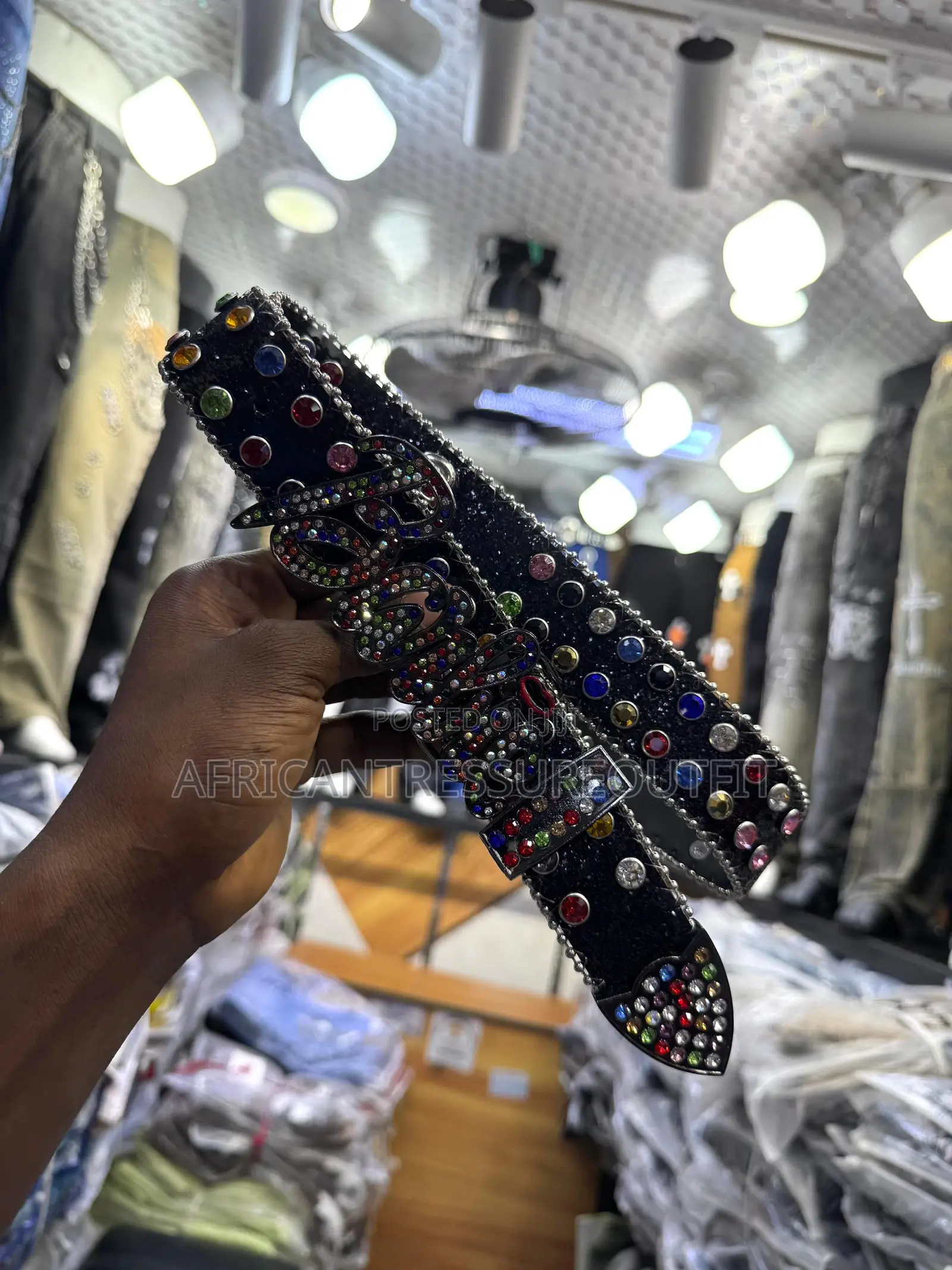Diamond Belts Fashion Collection Available