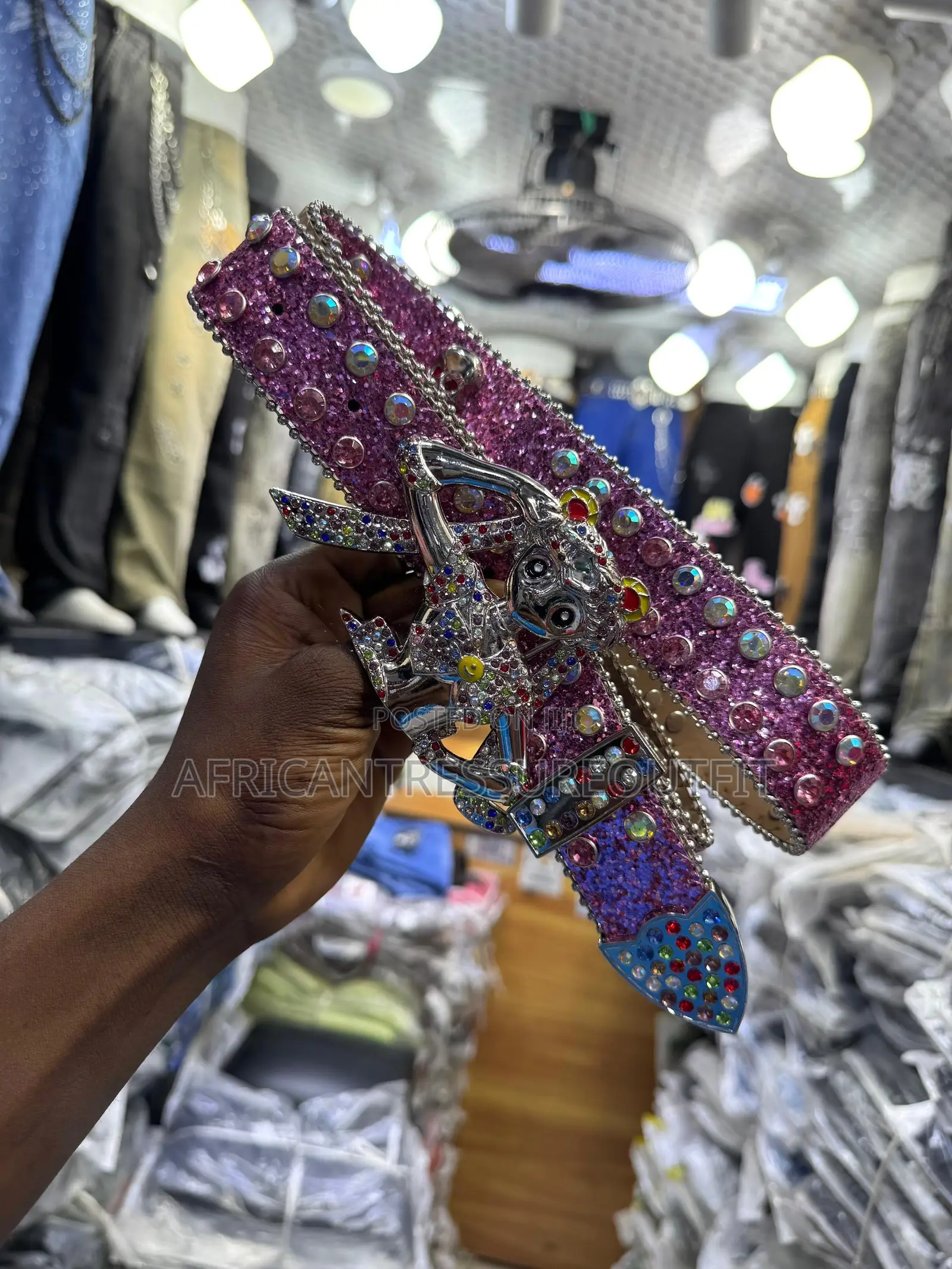 Diamond Belts Fashion Collection Available