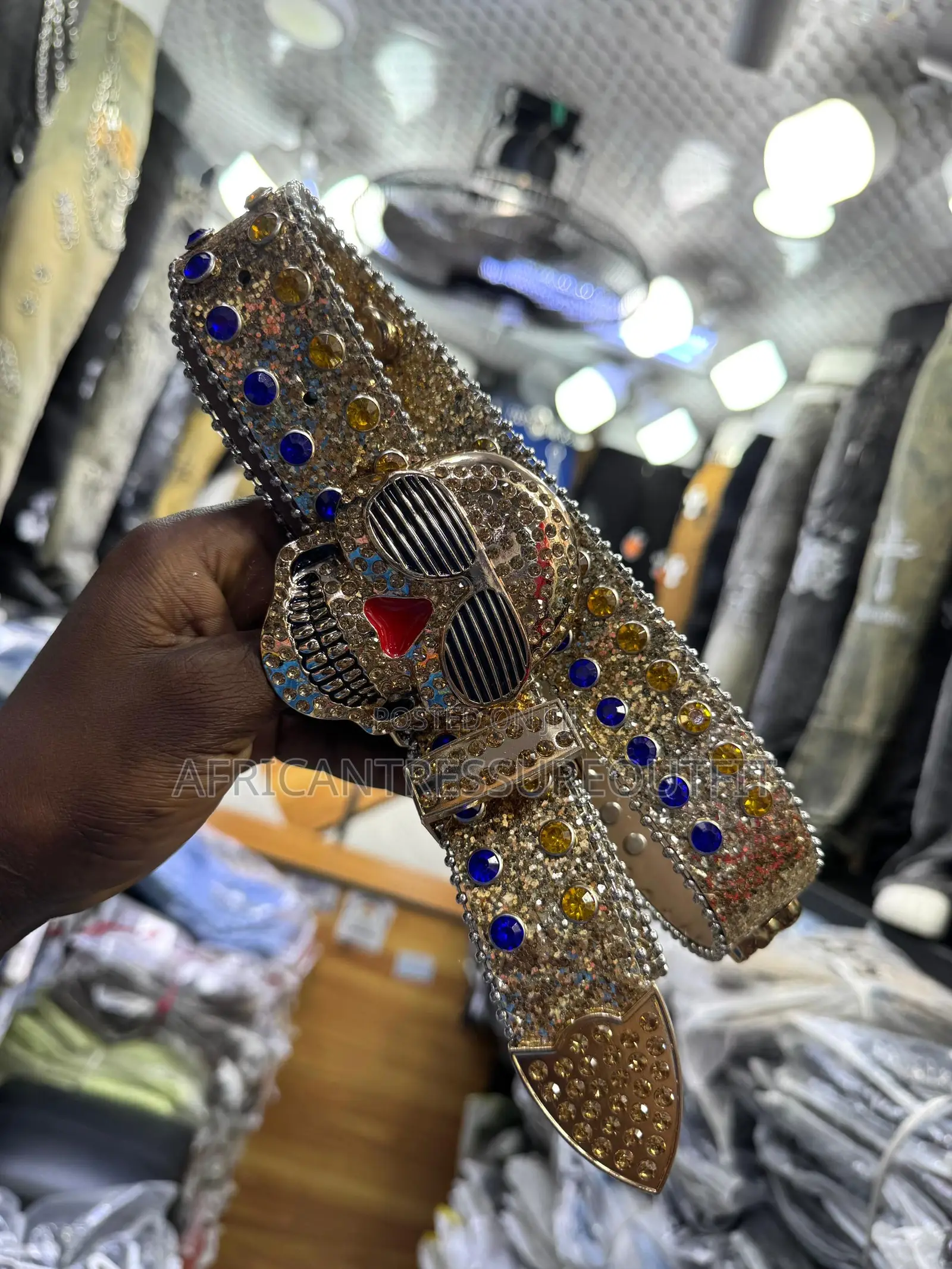 Diamond Belts Fashion Collection Available