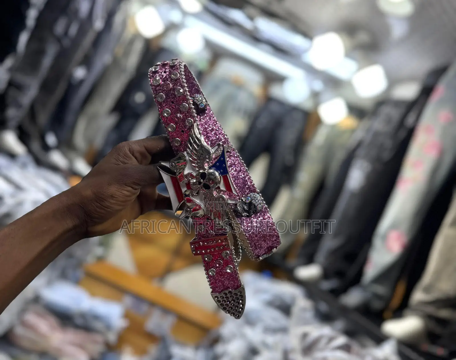 Diamond Belts Fashion Collection Available